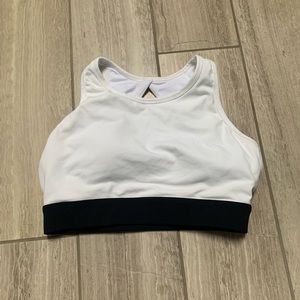 Nvgtn tank top with cut out back